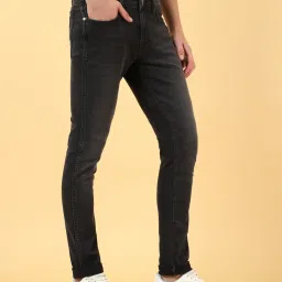 Wrangler Black Cotton Skinny Fit Jeans image 3