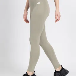 adidas Dusty Green Printed Training Tights image 3