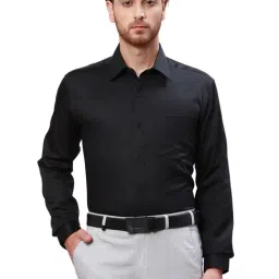 Park Avenue Black Regular Fit Shirt-image-49