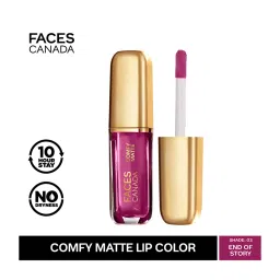 FACES CANADA Comfy Matte Liquid Lipstick End Of Story 03 - 1.2 ml image 2