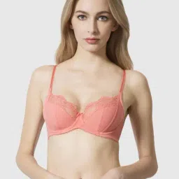 Van Heusen Women Pink Under Wired Non Padded Bra-picture-13