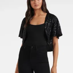 Forever New Selena Sequin Short Cape-picture-14
