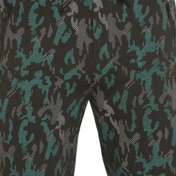 Allen cooper Olive Regular Fit Printed Joggers image 4