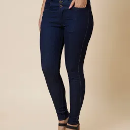 Globus Blue Cotton High Rise Jeans image 3