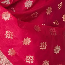 Fabindia Pink Woven Pattern Stole image 5
