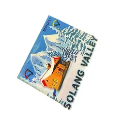 Numeroastro Wooden Multicolor Magnetic Sticker for Home & Fridge image 5