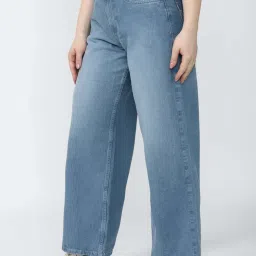 Van Heusen Blue Cotton Mid Rise Jeans image 3