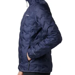Columbia Navy Logo Print Jacket image 3