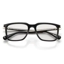 Shisen Fox Black Square Unisex Eye Frames image 4