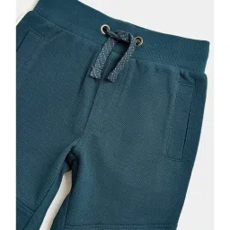 Mothercare Kids Teal Solid Trackpants image 3