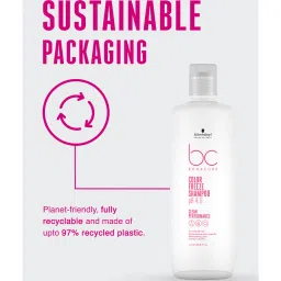 Schwarzkopf Professional Bonacure Color Freeze Shampoo pH 4.5 - 1000 ml image 3