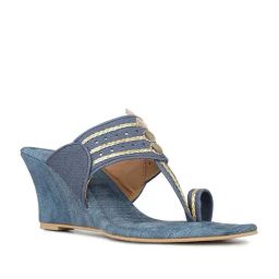 Inc.5 Women's Navy Toe Ring Wedges-picture-31
