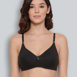 Lyra Black Cotton T-Shirt Bra-picture-46