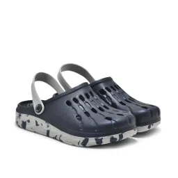 Woodland Men's Navy Back Strap Clogs image 3