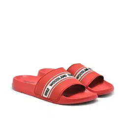 Woodland Men's Red Slides image 3