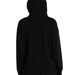 Puma SWxP Black Cotton Printed Hoodie image 2