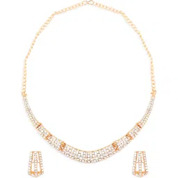 Fida Luxurious White Jewellery Set image 3