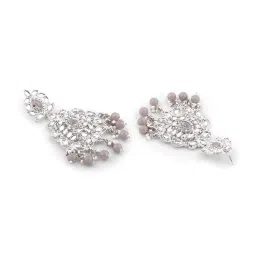 Fida Ethnic Indian Grey Jewellery Set image 3