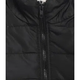 Cantabil Kids Black Quilted Full Sleeves Jacket image 3
