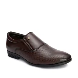 Giorgio Men's Brown Formal Slip-Ons image 3