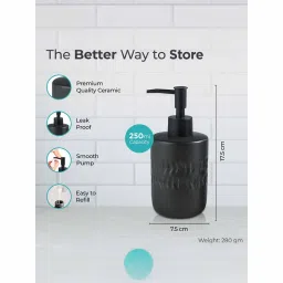 The Better Home Soap Dispenser 250Ml - Black image 3