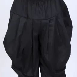 VASTRAMAY Kids Black Cotton Dhoti image 5