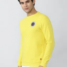 Academy By Van Heusen Yellow Slim Fit SweatShirt image 3