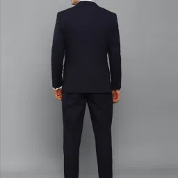 Allen Solly Navy Slim Fit Three Piece Suit image 2