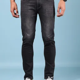 V-Mart Men Regular Fit Mid-Rise Light Fade Jeans-picture-33