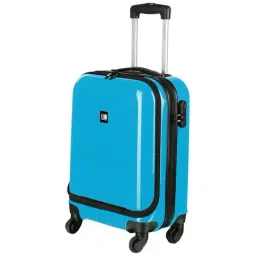 Nasher Miles New York Plus 4 Wheel Abs & Pc 48Cms Blue Hard Sided Cabin Bag-image-57