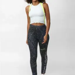 Forever 21 Black Printed Leggings-picture-16