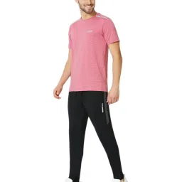 Van Heusen Performance Regular Fit Swift Dry 4 Way Stretch Solid Joggers - Black image 3