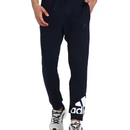 adidas Blue Regular Fit Joggers image 1