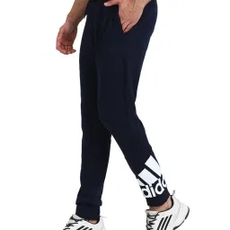 adidas Blue Regular Fit Joggers image 3