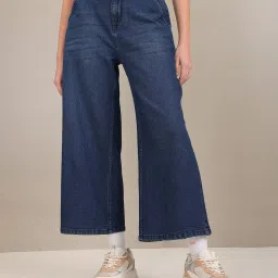 U.S. Polo Assn. Dark Blue Regular Fit Mid Rise Jeans image 1