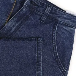 U.S. Polo Assn. Dark Blue Regular Fit Mid Rise Jeans image 5