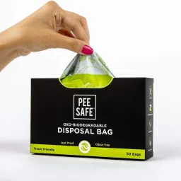 Pee Safe Oxo Biodegradable Disposal Bags For Panty Liners image 3