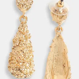 Sohi Gold Plated Party Designer Drop Earrings image 4