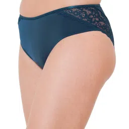 soie SoieTeal Lace Hipster Panty image 3