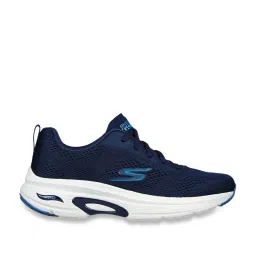 Skechers Women's GO RUN ARCH FIT - SKYWAY Navy Blue Running Shoes image 1