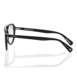 Shisen Fox Black Aviator Unisex Eye Frames image 3