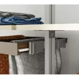 Ebco Concealed Slide Adaptor Brown Finish and 400/450 mm Size for Pole Shelving System, PPDS-CSA (Set of 2) image 2