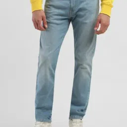 Levi's 511 Light Indigo Cotton Cargo Fit Jeans-image-5