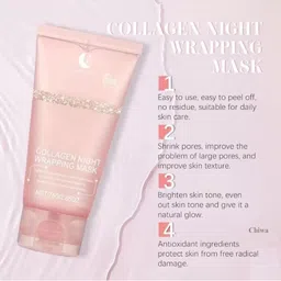 CHIWA Collagen Night Wrapping Mask For Skin Brightening - 75 ml image 2