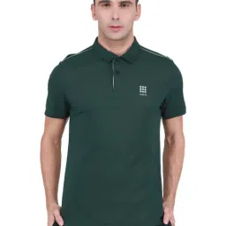 Rock.it Green Regular Fit Sports Polo T-Shirt-image-20