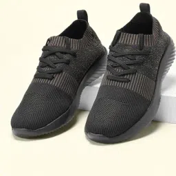 Ajile by Pantaloons Men's Black Running Shoes-image-98