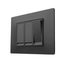 HOSPER PremiumGrey Series Flat Switch 3 Module 4x3 inch, RCP03-picture-18