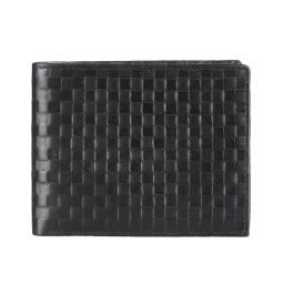 Kara Black Formal Leather Bi-Fold Wallet For Men-picture-8