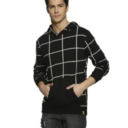 Campus Sutra Black Full Sleeves Hooded Sweatshirt-picture-41