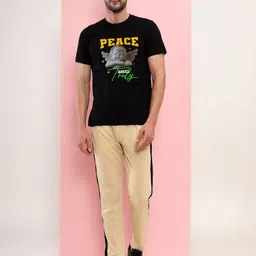 T.T. Men Graphic Printed Round Neck Cotton T-shirt image 4